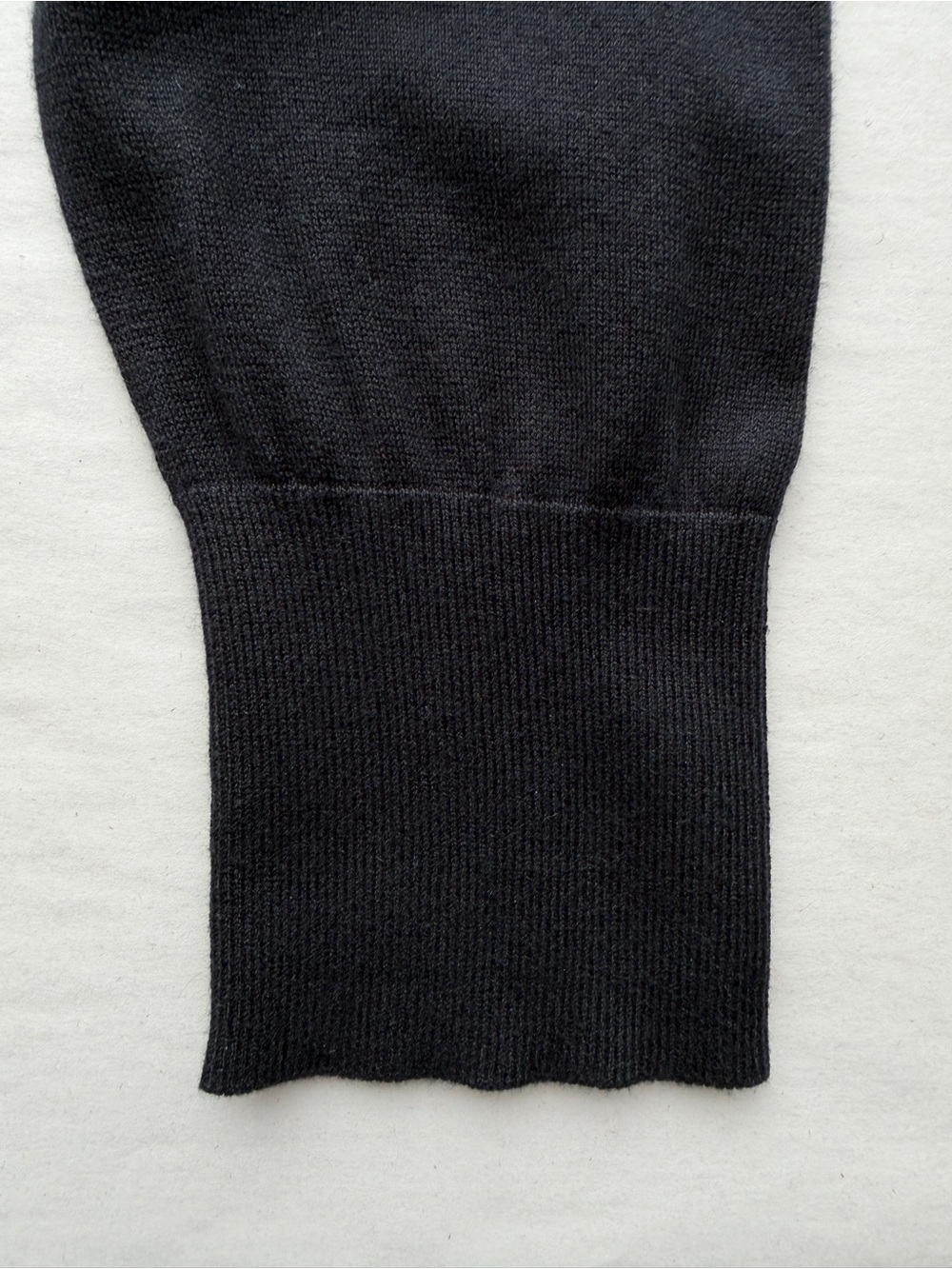 Pendleton Silk Cotton Cashmere Black Turtleneck Sweater Size XL - Picture 9 of 9